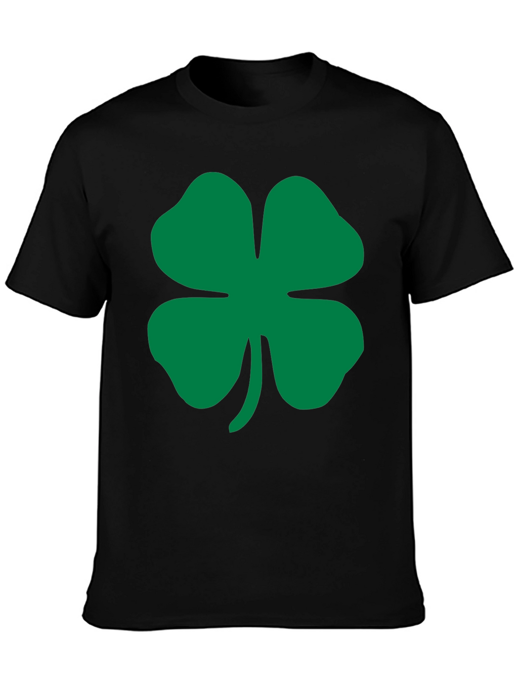 Lucky Clover Black T-Shirt