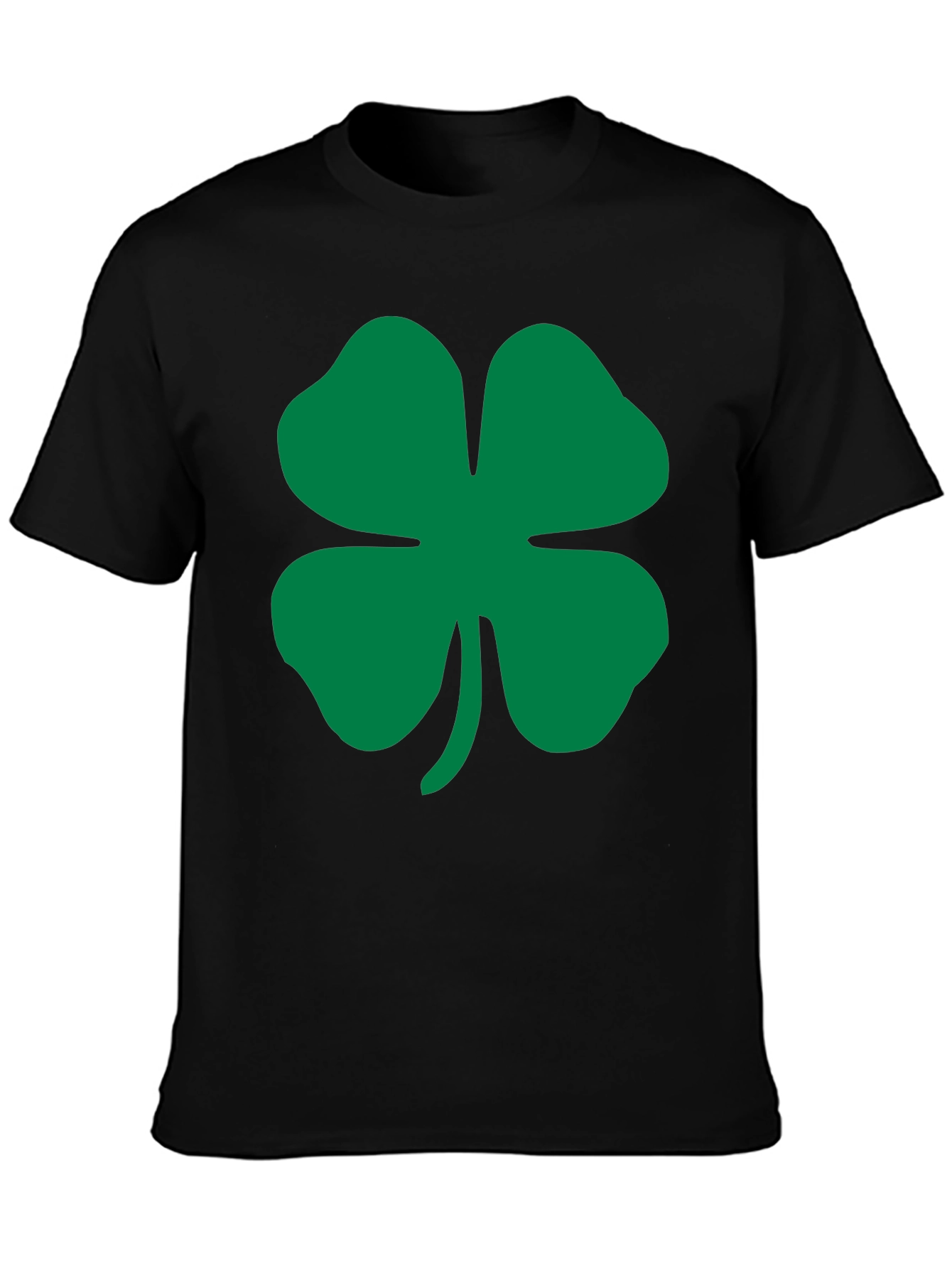 Lucky Clover Black T-Shirt