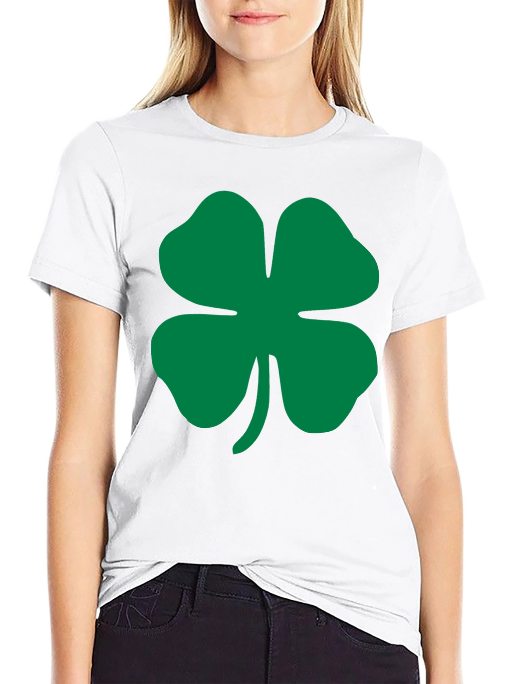 Lucky Clover Black T-Shirt