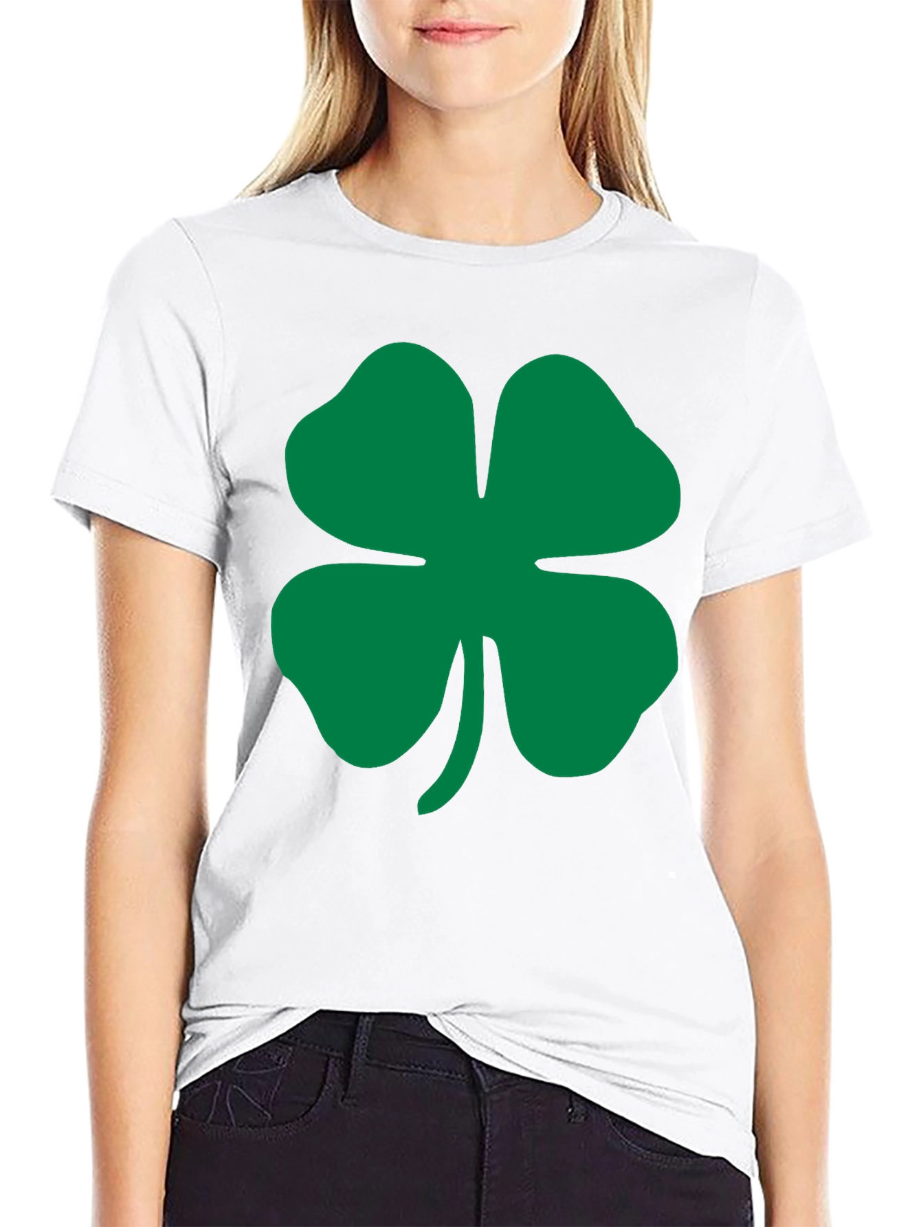 Lucky Clover Black T-Shirt
