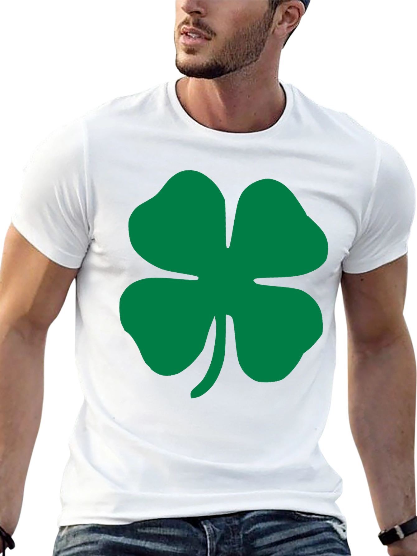 Lucky Clover Black T-Shirt