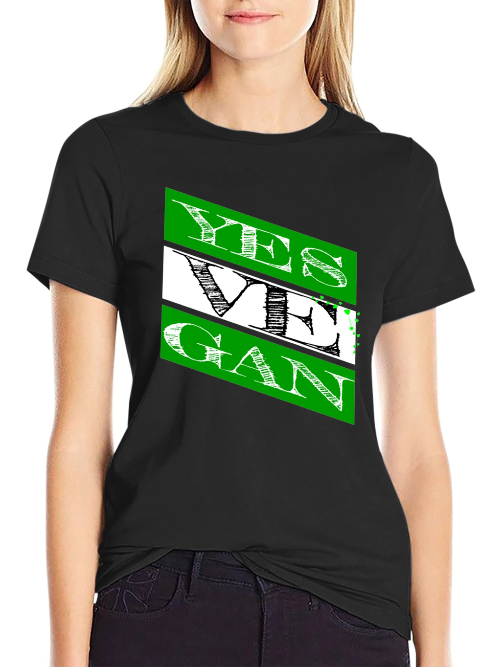 Yes Vegan Again Graphic T-Shirt - Stylish & Comfy