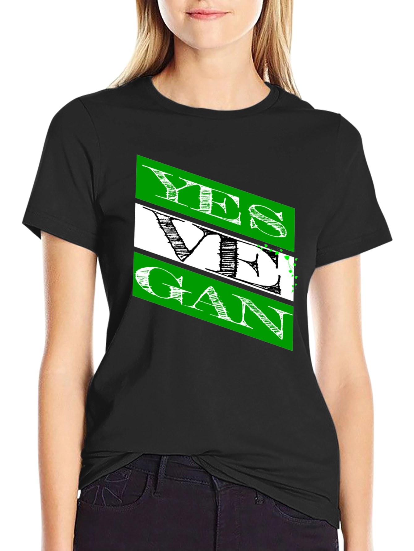 Yes Vegan Again Graphic T-Shirt - Stylish & Comfy