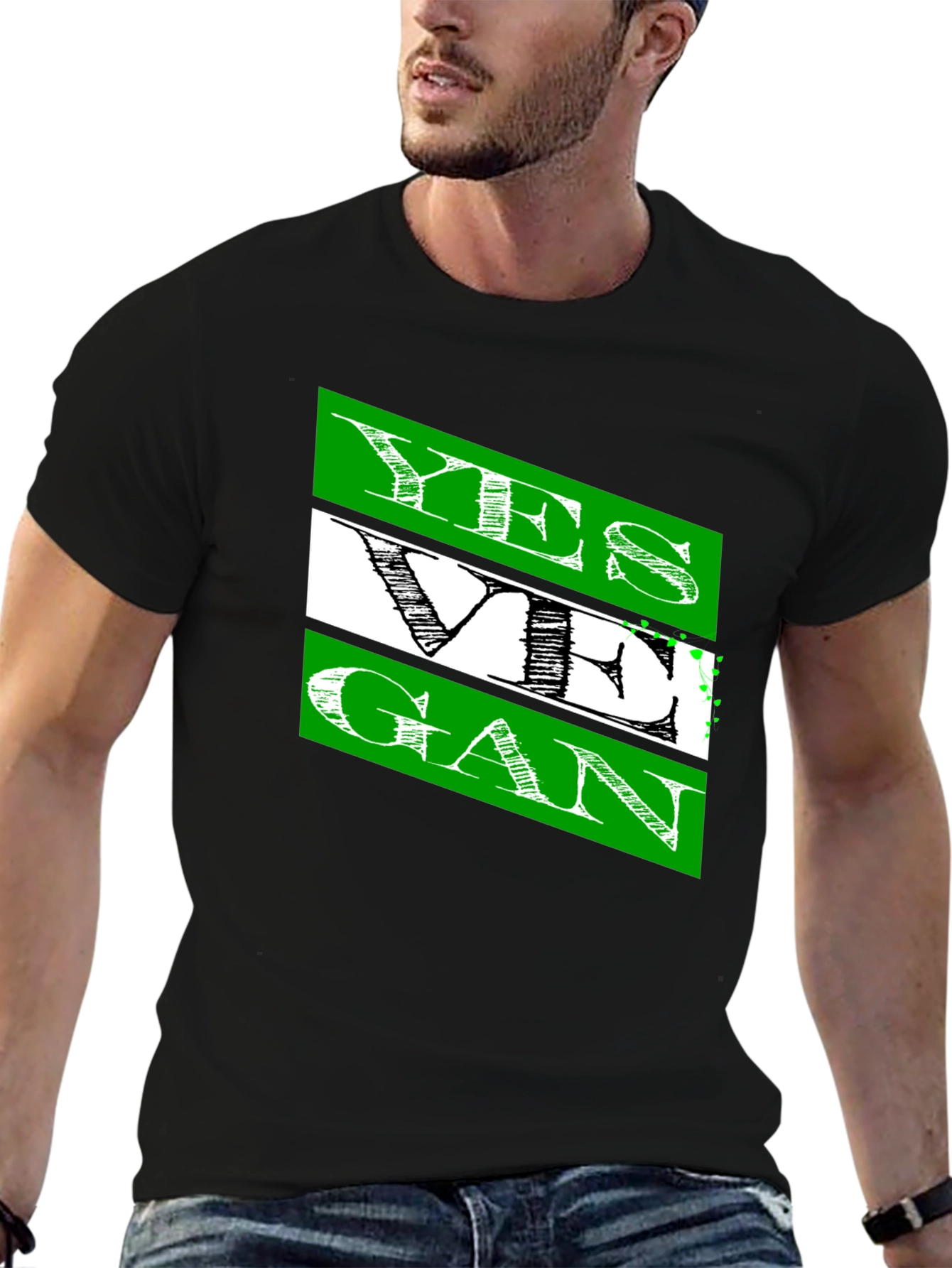 Yes Vegan Again Graphic T-Shirt - Stylish & Comfy