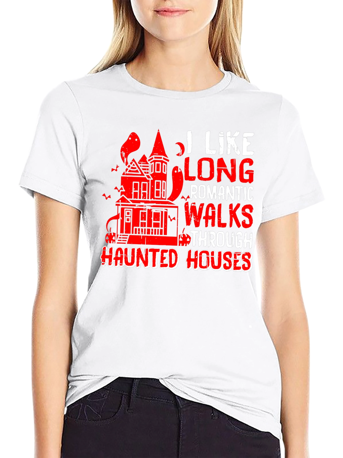 Haunted Houses T-Shirt: Long Romantic Walks