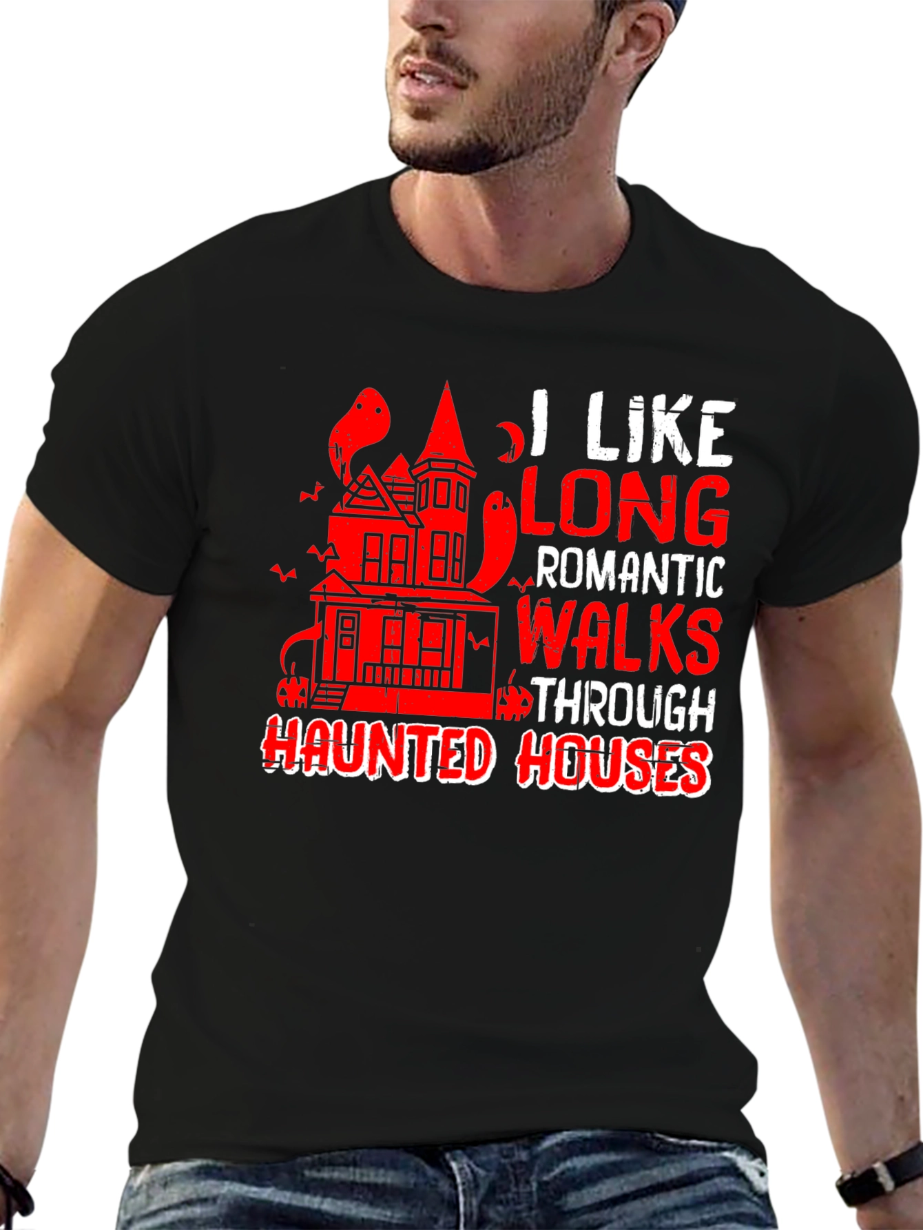 Haunted Houses T-Shirt: Long Romantic Walks