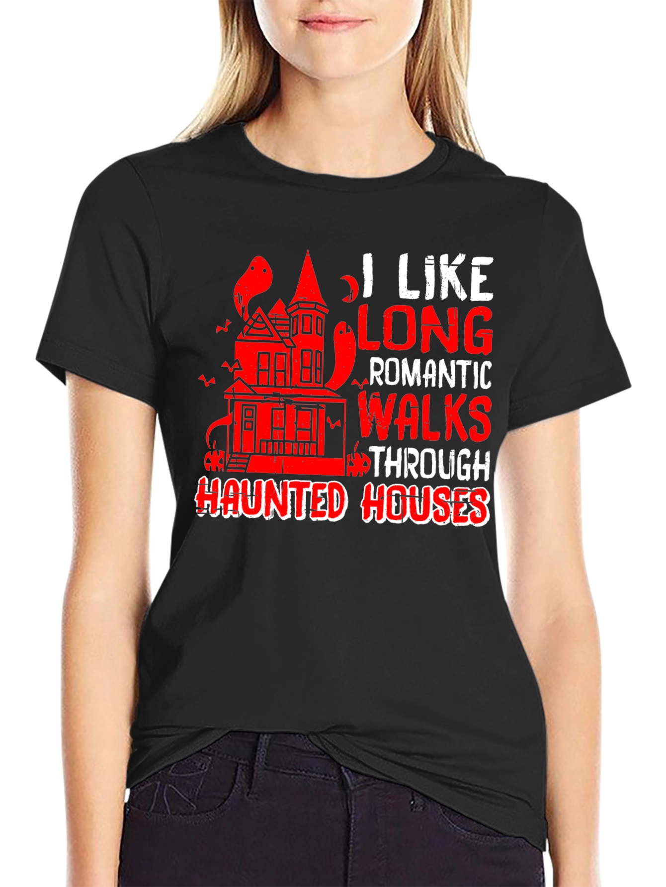 Haunted Houses T-Shirt: Long Romantic Walks