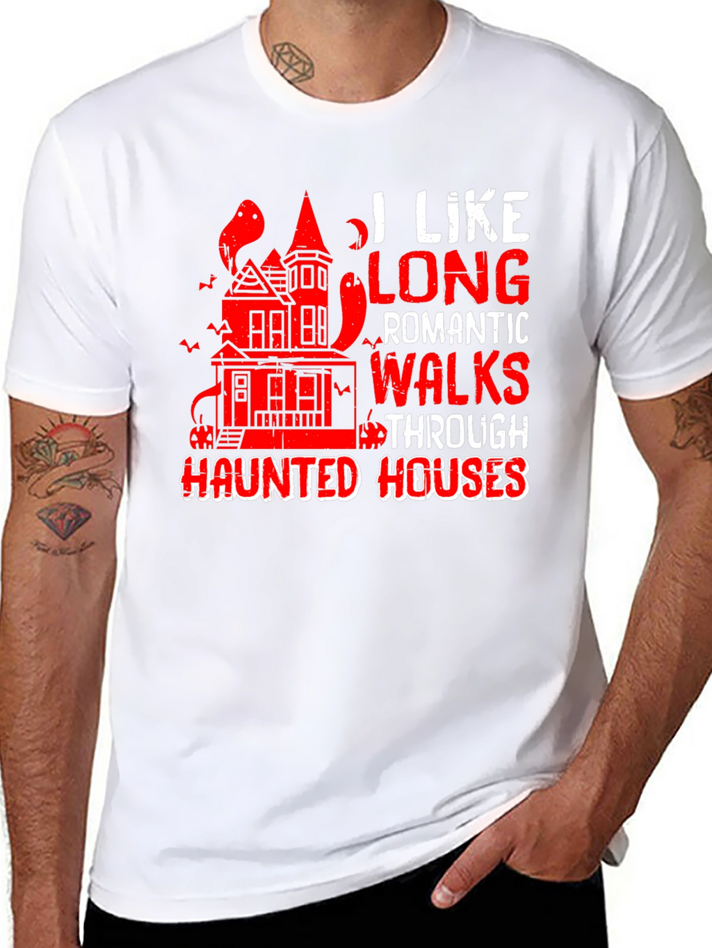 Haunted Houses T-Shirt: Long Romantic Walks