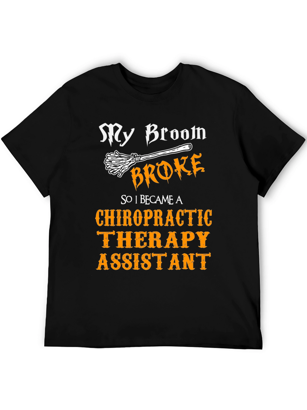 Chiropractic Therapy Assistant Halloween T-Shirt