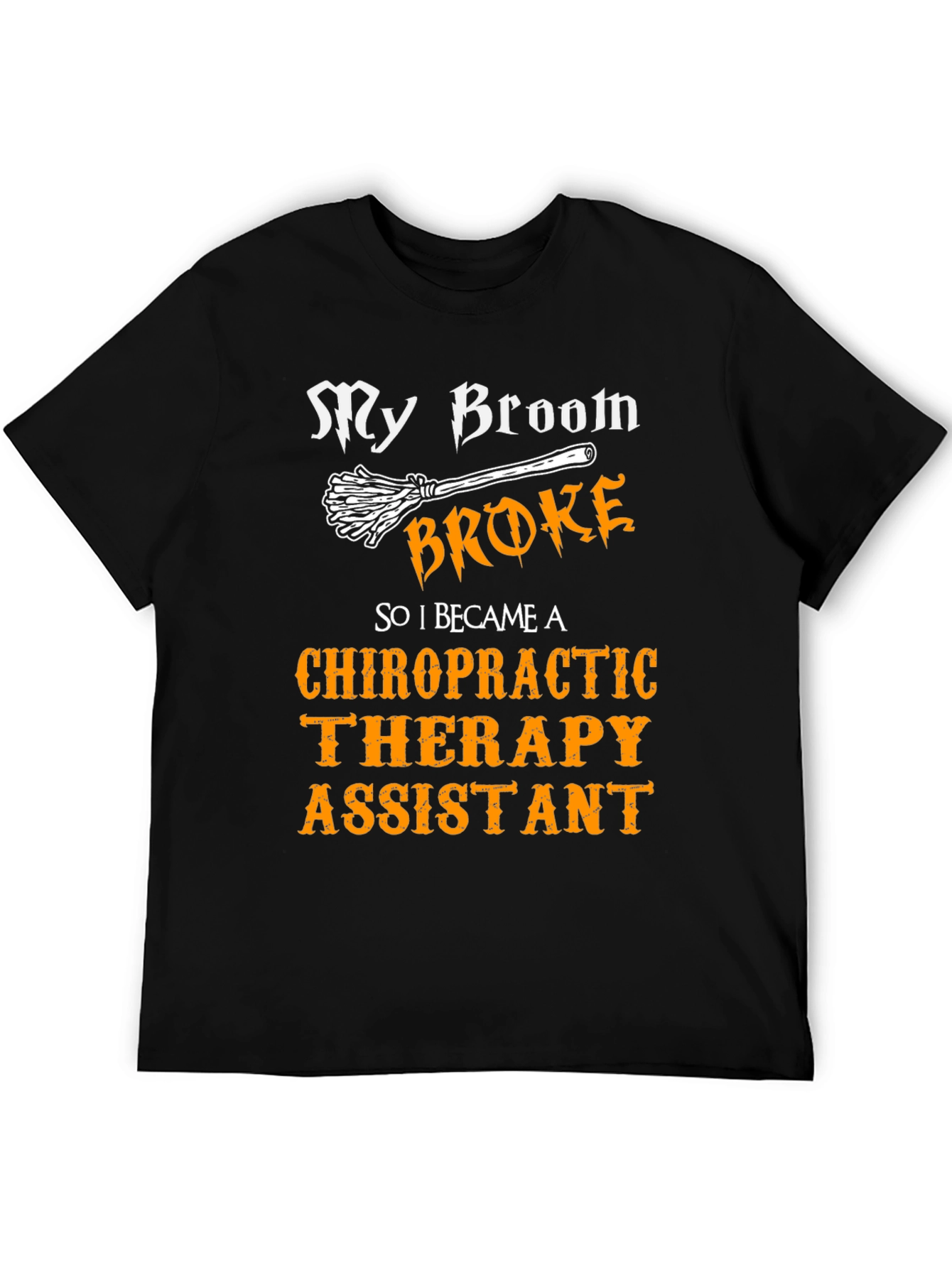 Chiropractic Therapy Assistant Halloween T-Shirt