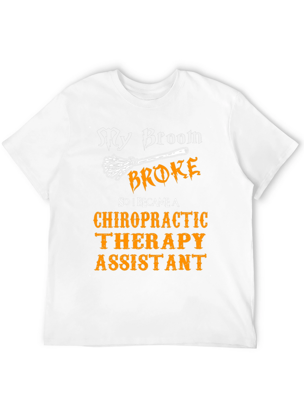 Chiropractic Therapy Assistant Halloween T-Shirt