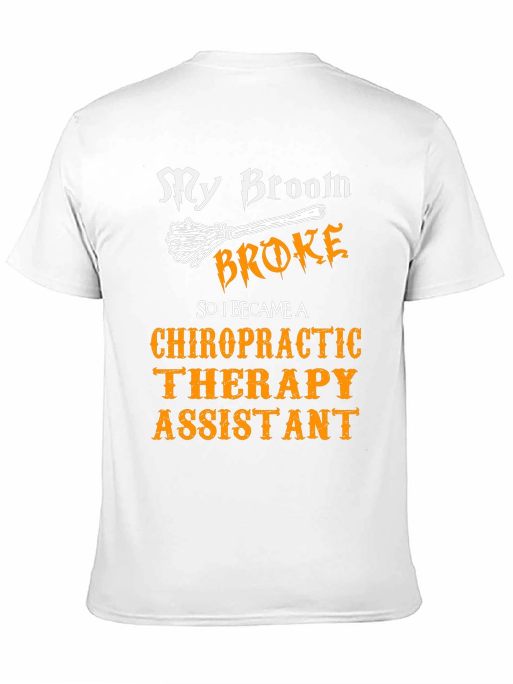Chiropractic Therapy Assistant Halloween T-Shirt