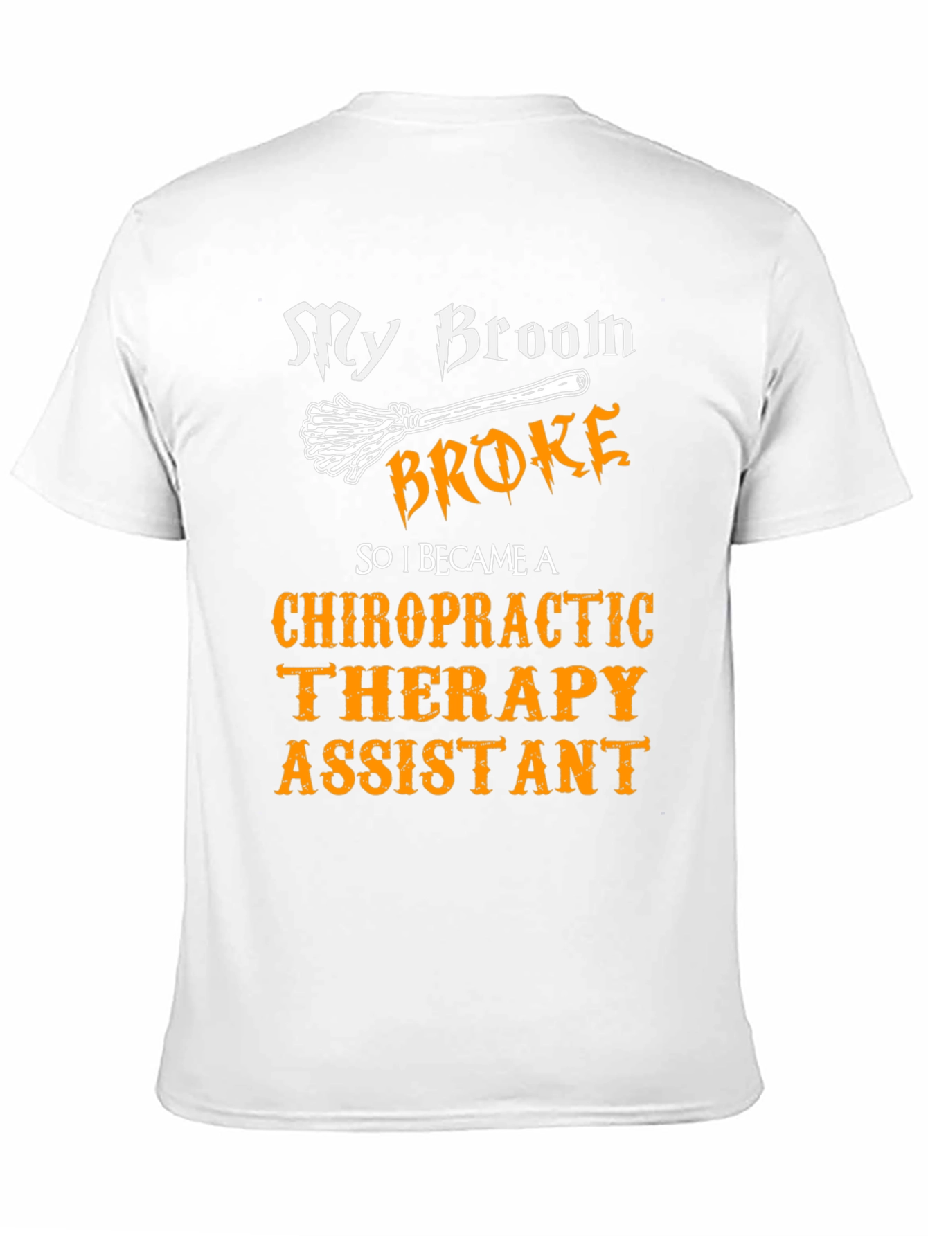 Chiropractic Therapy Assistant Halloween T-Shirt