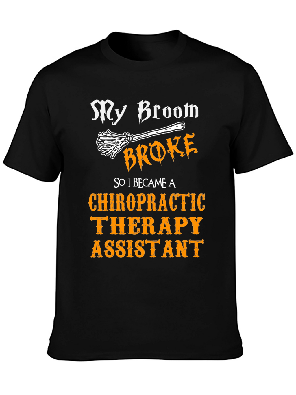 Chiropractic Therapy Assistant Halloween T-Shirt