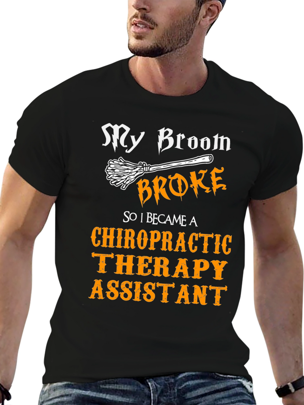 Chiropractic Therapy Assistant Halloween T-Shirt
