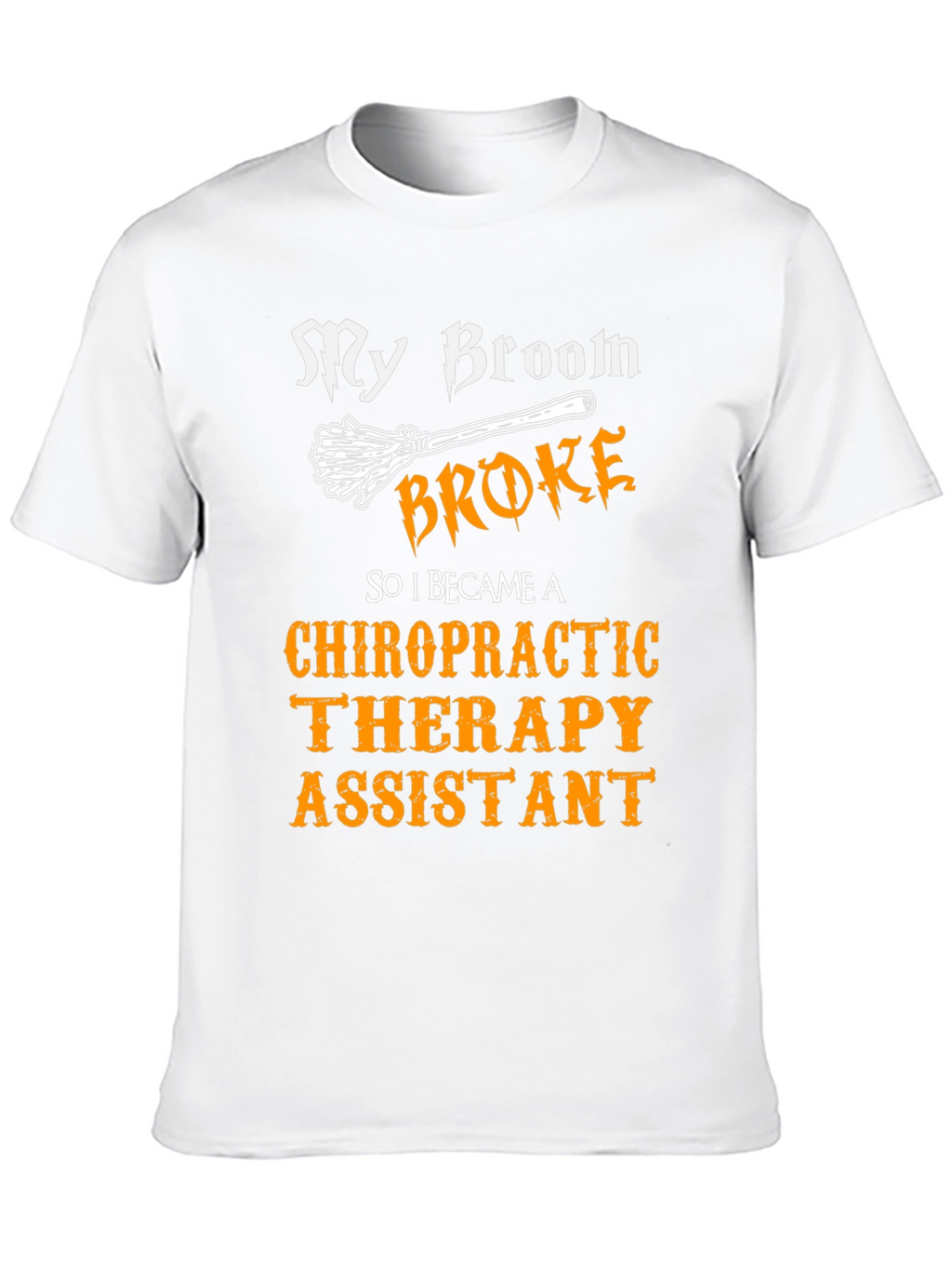 Chiropractic Therapy Assistant Halloween T-Shirt