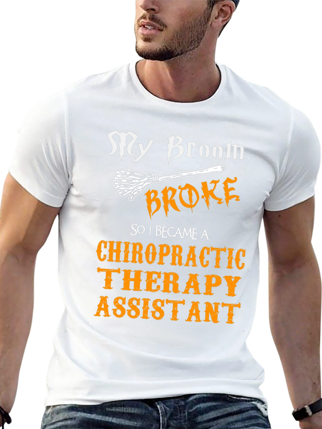 Chiropractic Therapy Assistant Halloween T-Shirt