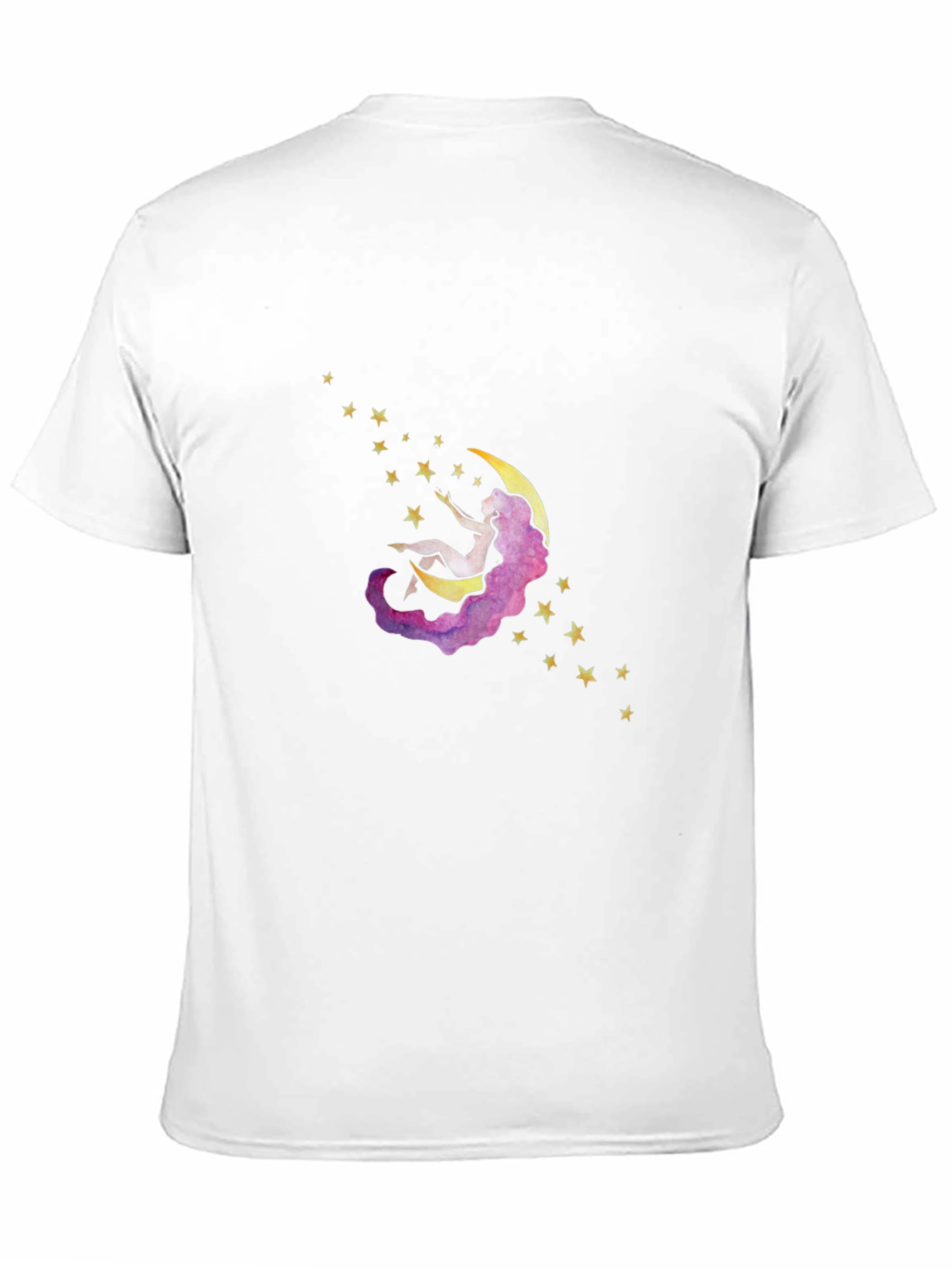 Moon Dreamer T-Shirt - Black Cotton