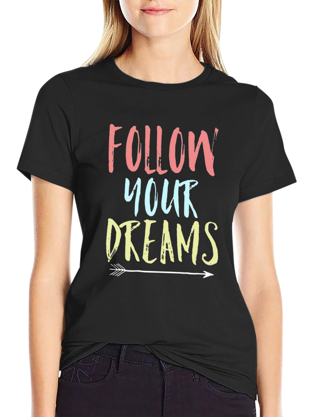Follow Your Dreams Graphic Tee Shirt