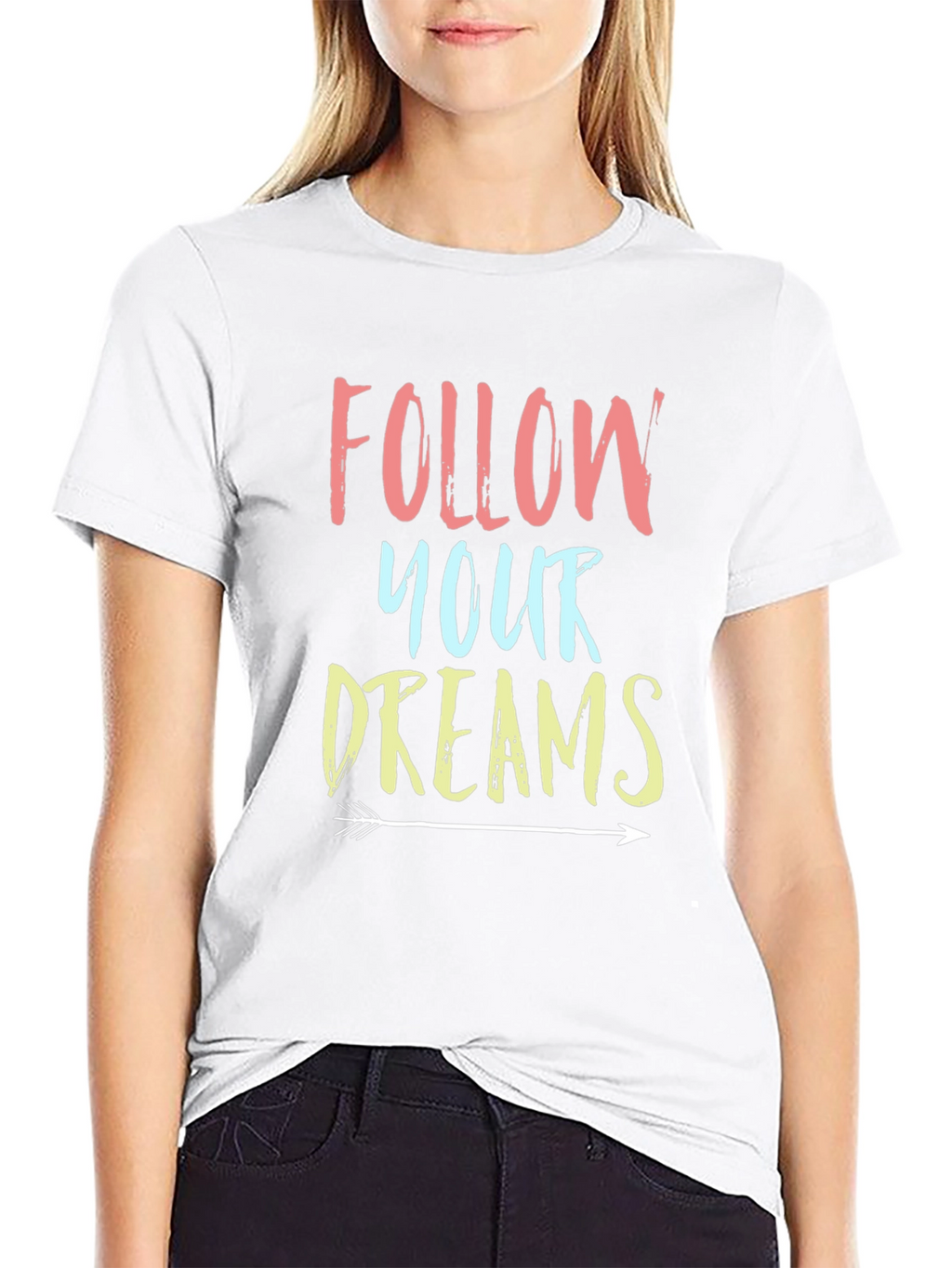Follow Your Dreams Graphic Tee Shirt