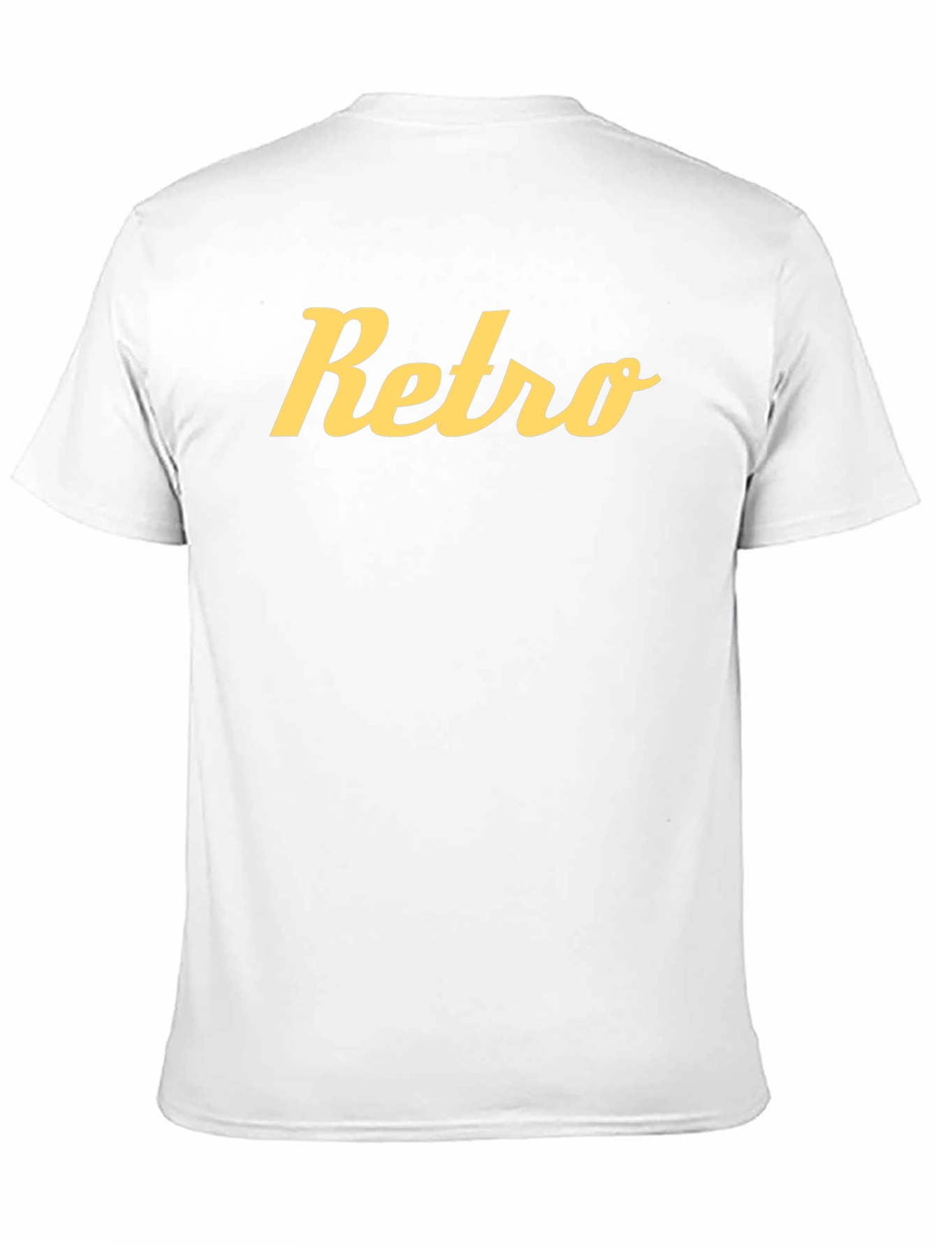 Retro Script Graphic Tee - Classic Style