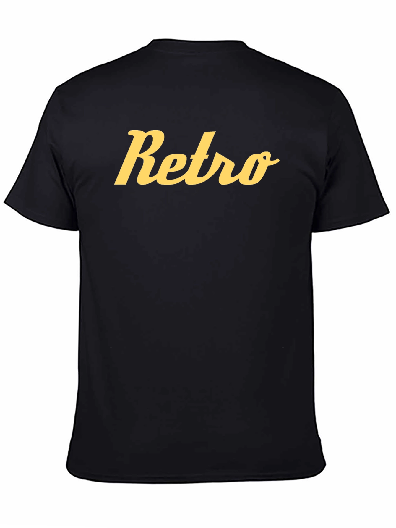 Retro Script Graphic Tee - Classic Style