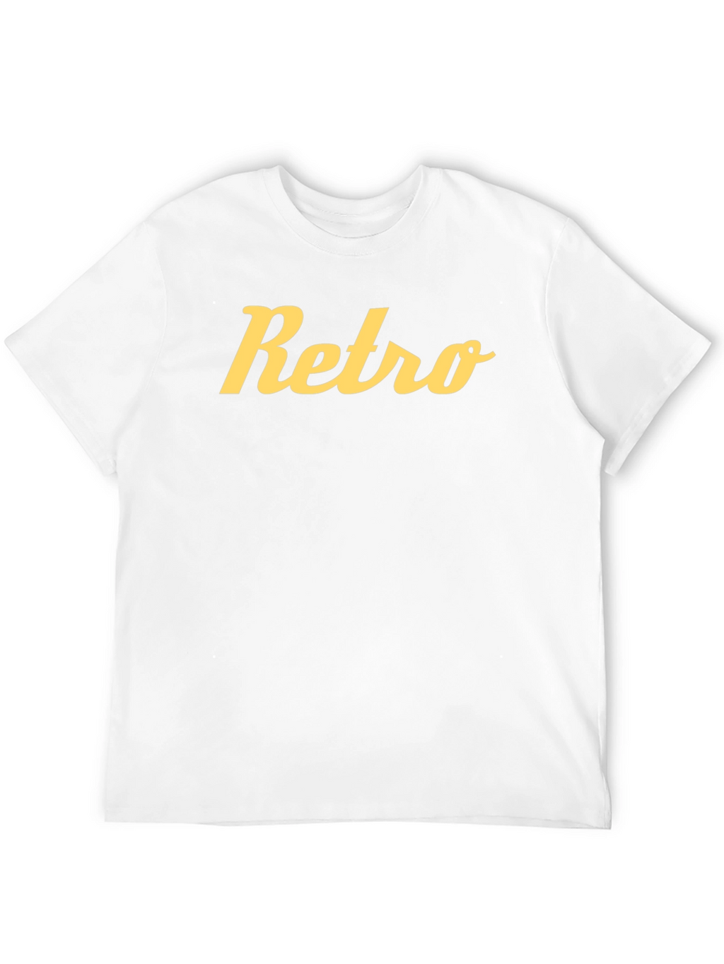 Retro Script Graphic Tee - Classic Style