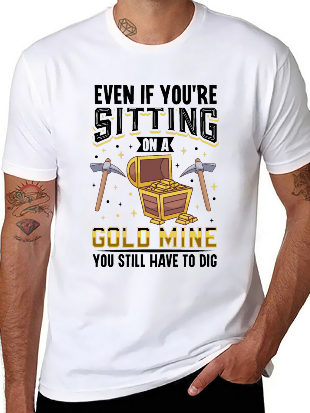 Gold Mine Digging T-Shirt