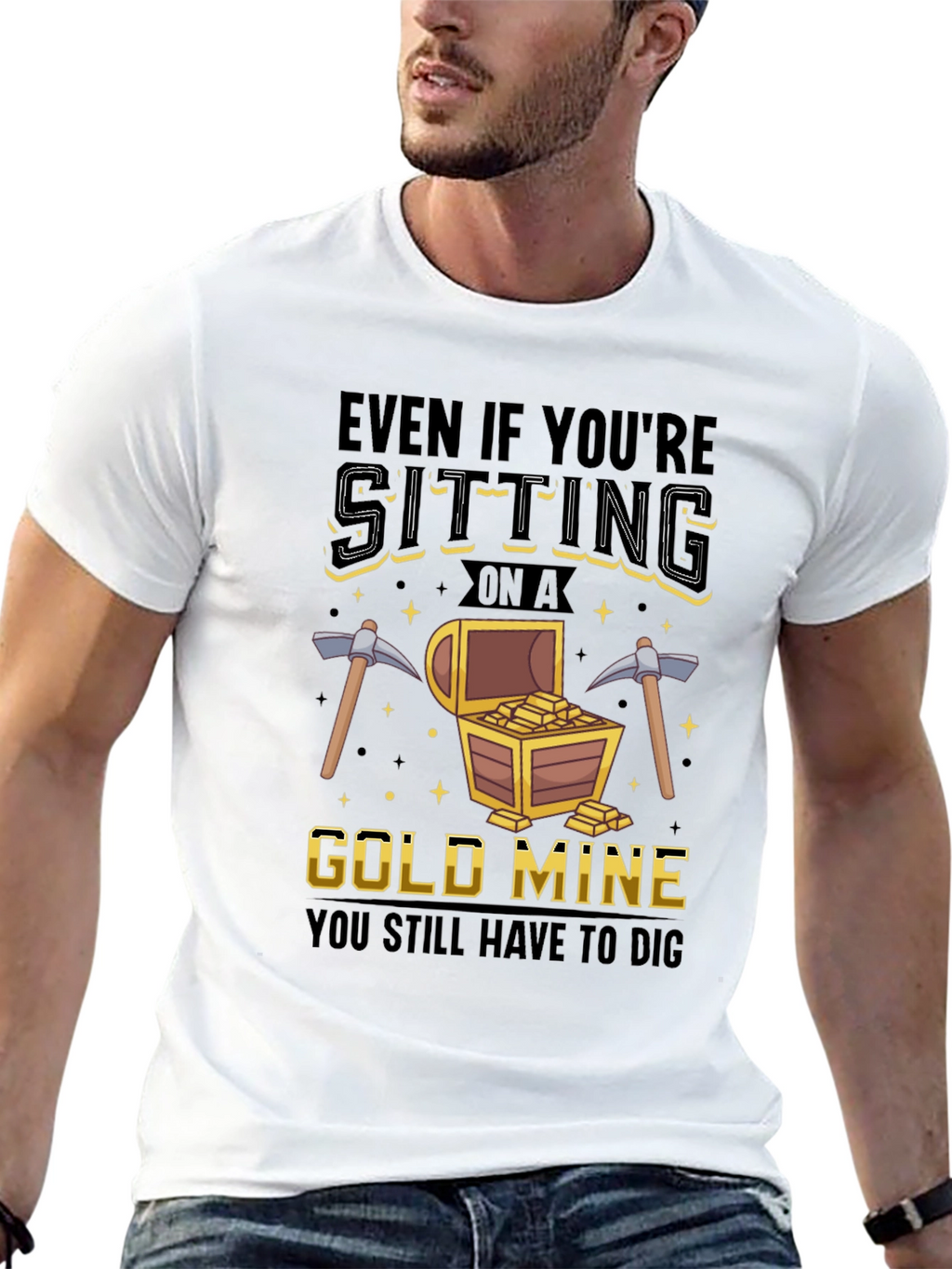 Gold Mine Digging T-Shirt