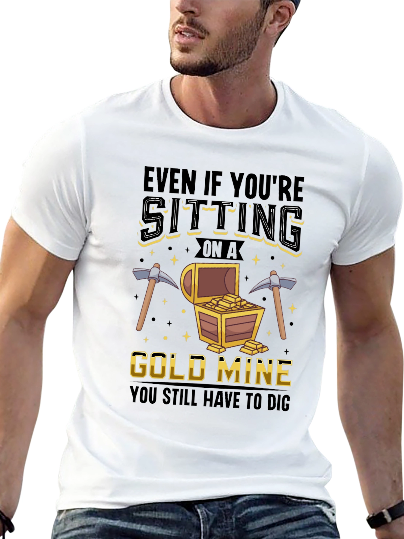 Gold Mine Digging T-Shirt