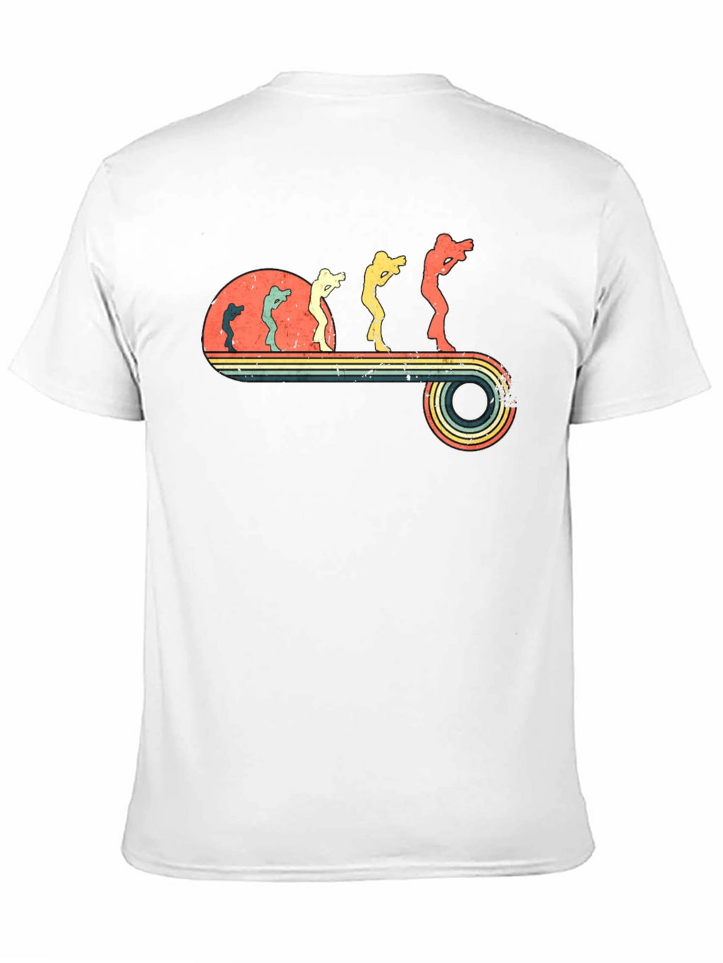 Photographer Evolution Retro T-Shirt