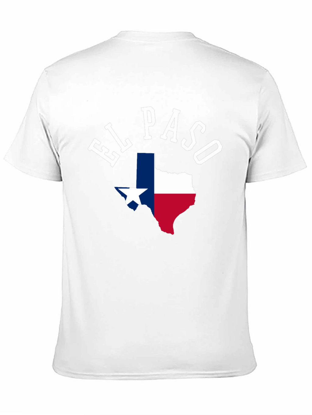 El Paso Texas State Flag Graphic T-Shirt