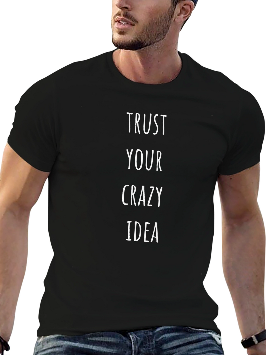 Trust Your Crazy Idea Graphic Tee
