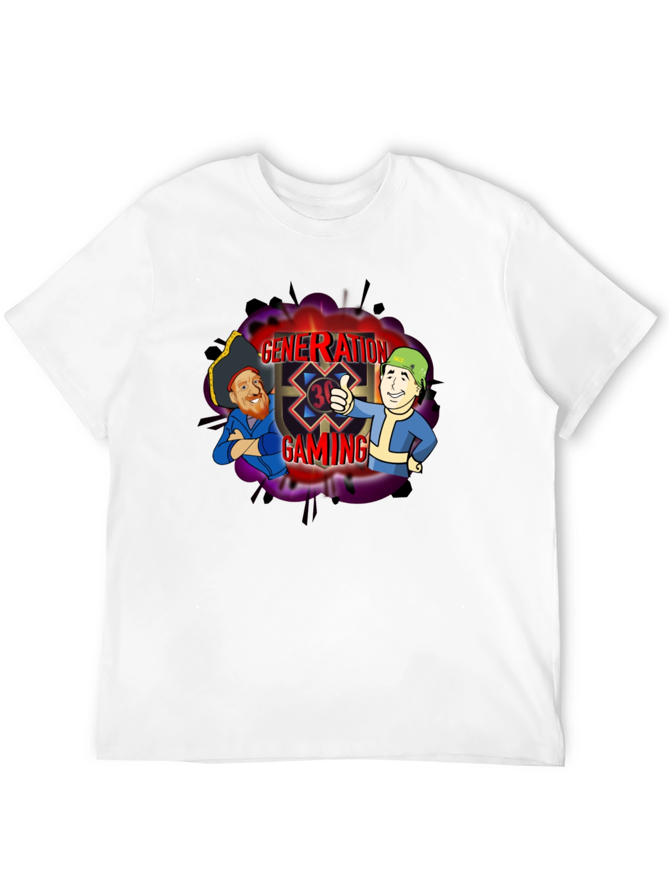 Generation Gaming Black Graphic Tee