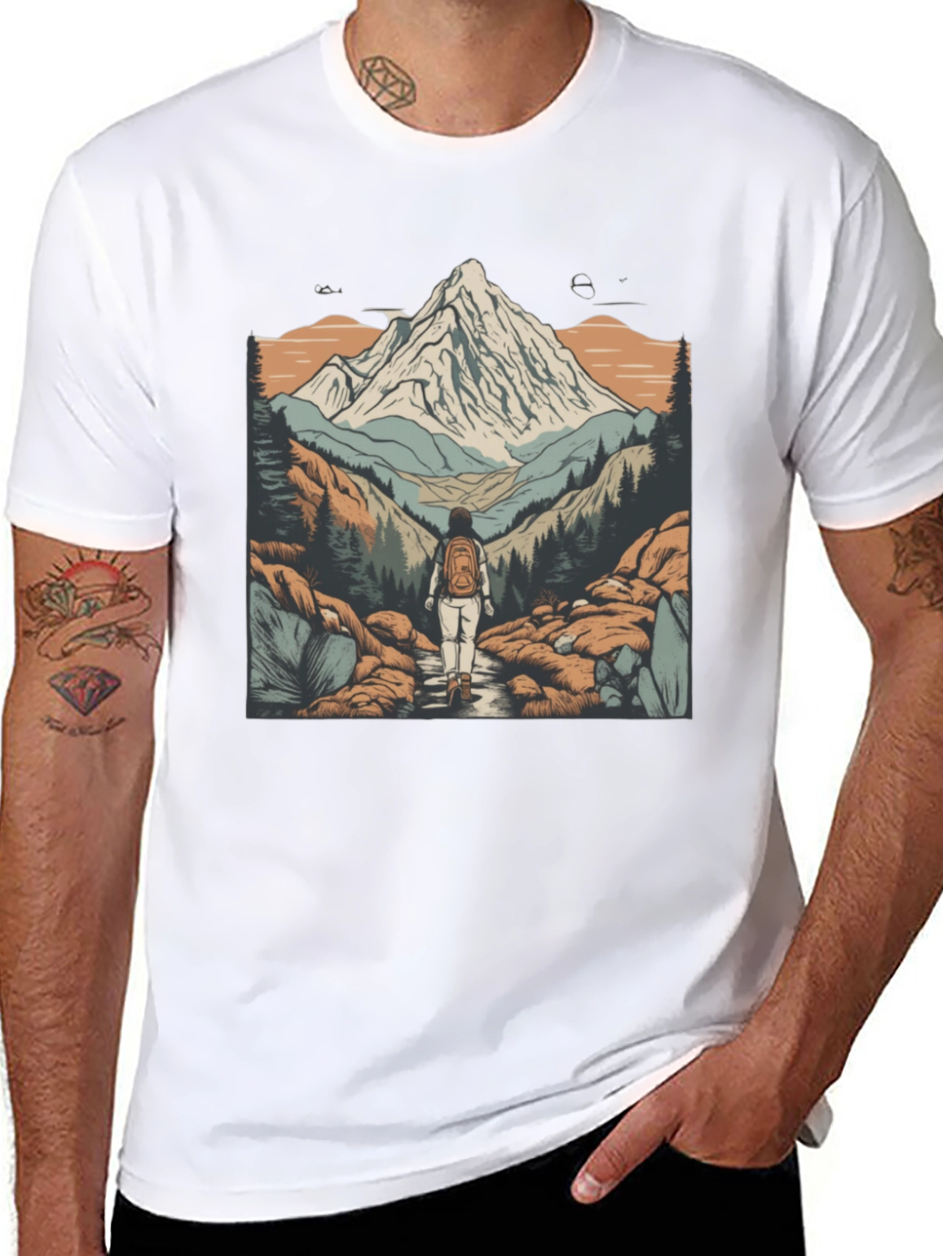 Mountain Adventure Graphic Tee