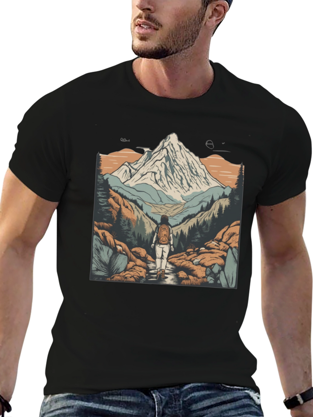 Mountain Adventure Graphic Tee