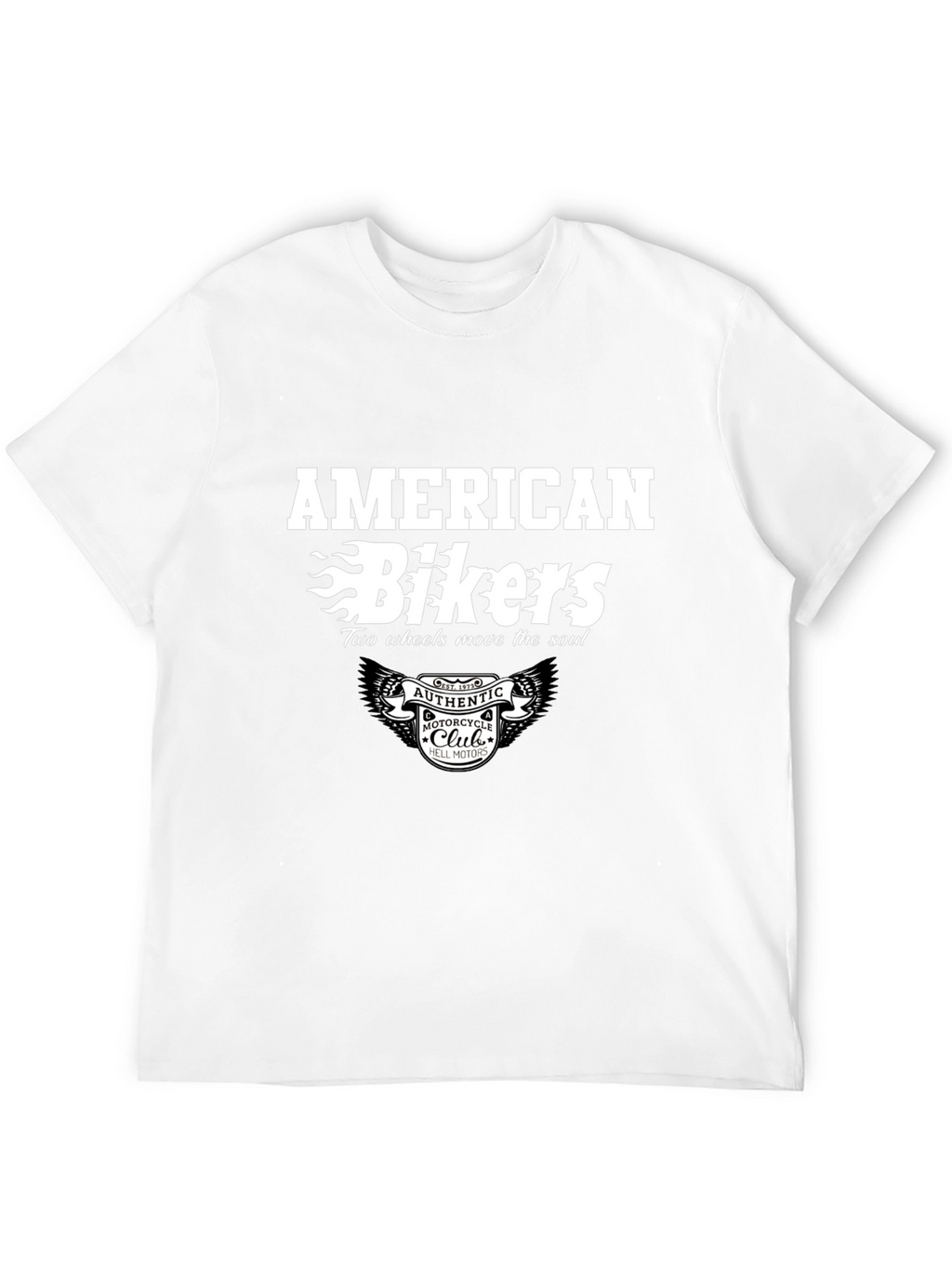 American Bikers Graphic T-Shirt