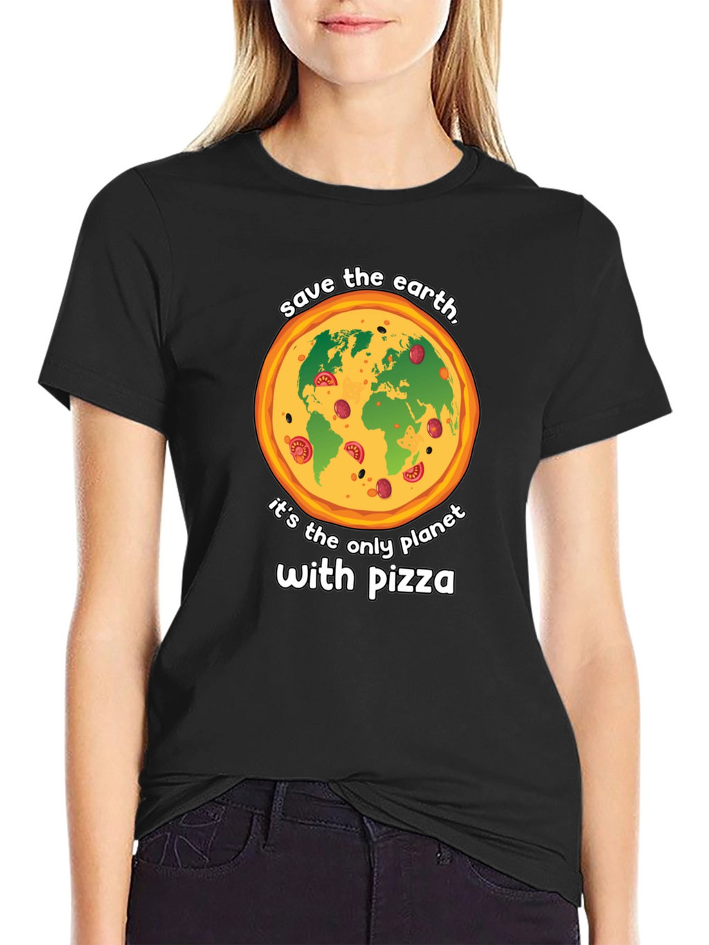 Save the Earth Pizza Planet Graphic Tee