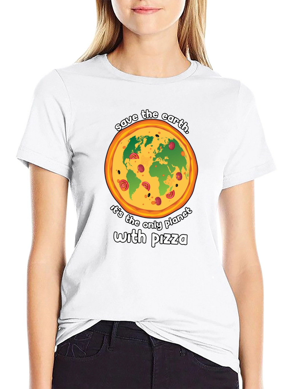 Save the Earth Pizza Planet Graphic Tee