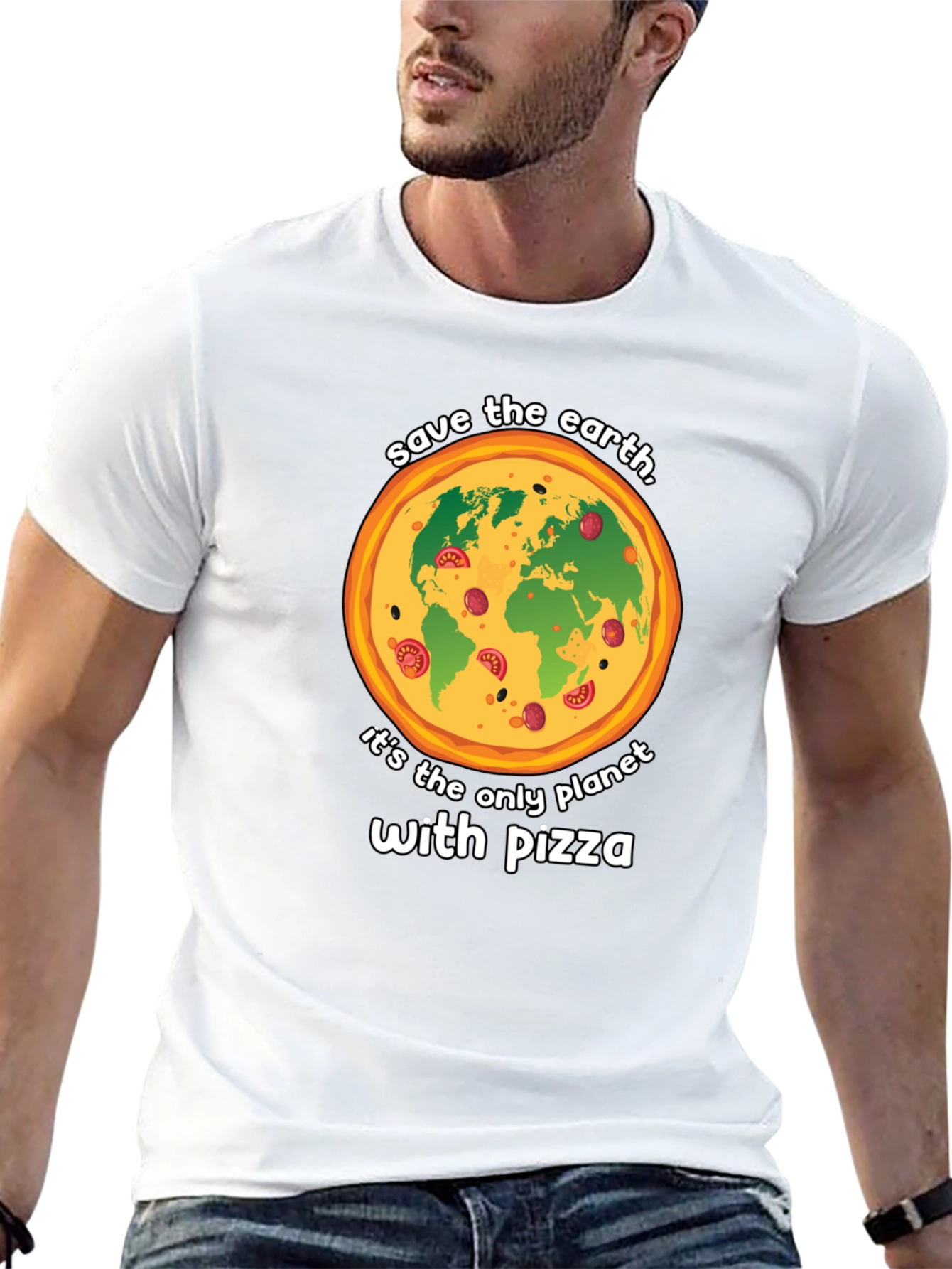 Save the Earth Pizza Planet Graphic Tee