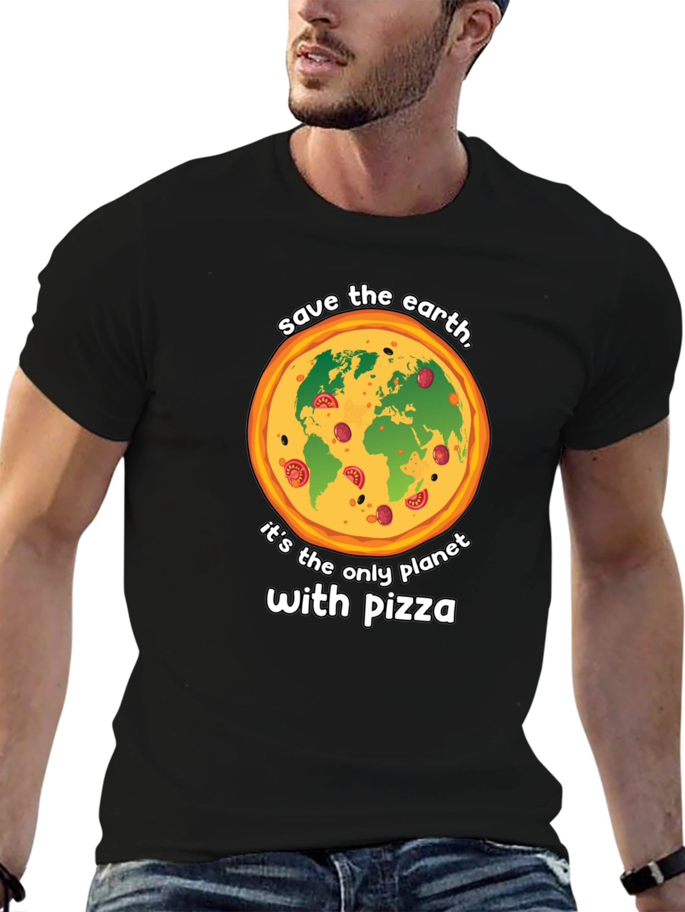 Save the Earth Pizza Planet Graphic Tee