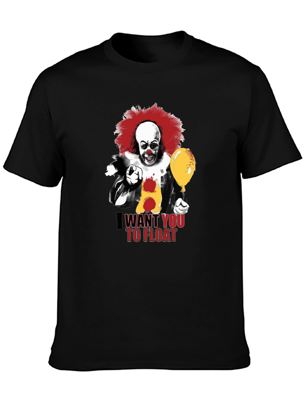 IT Clown I Want You To Float Graphic Tee