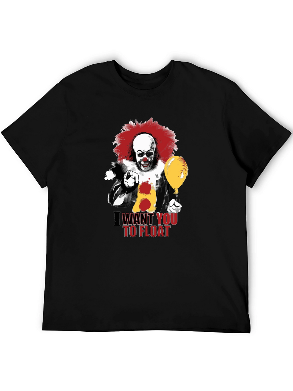 IT Clown I Want You To Float Graphic Tee