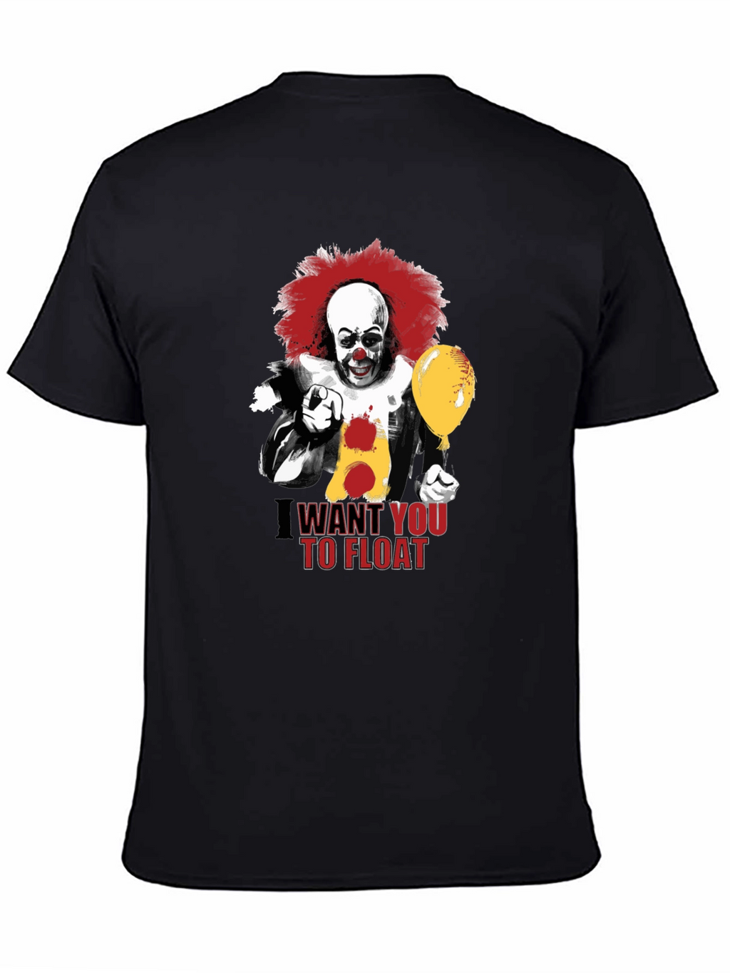 IT Clown I Want You To Float Graphic Tee