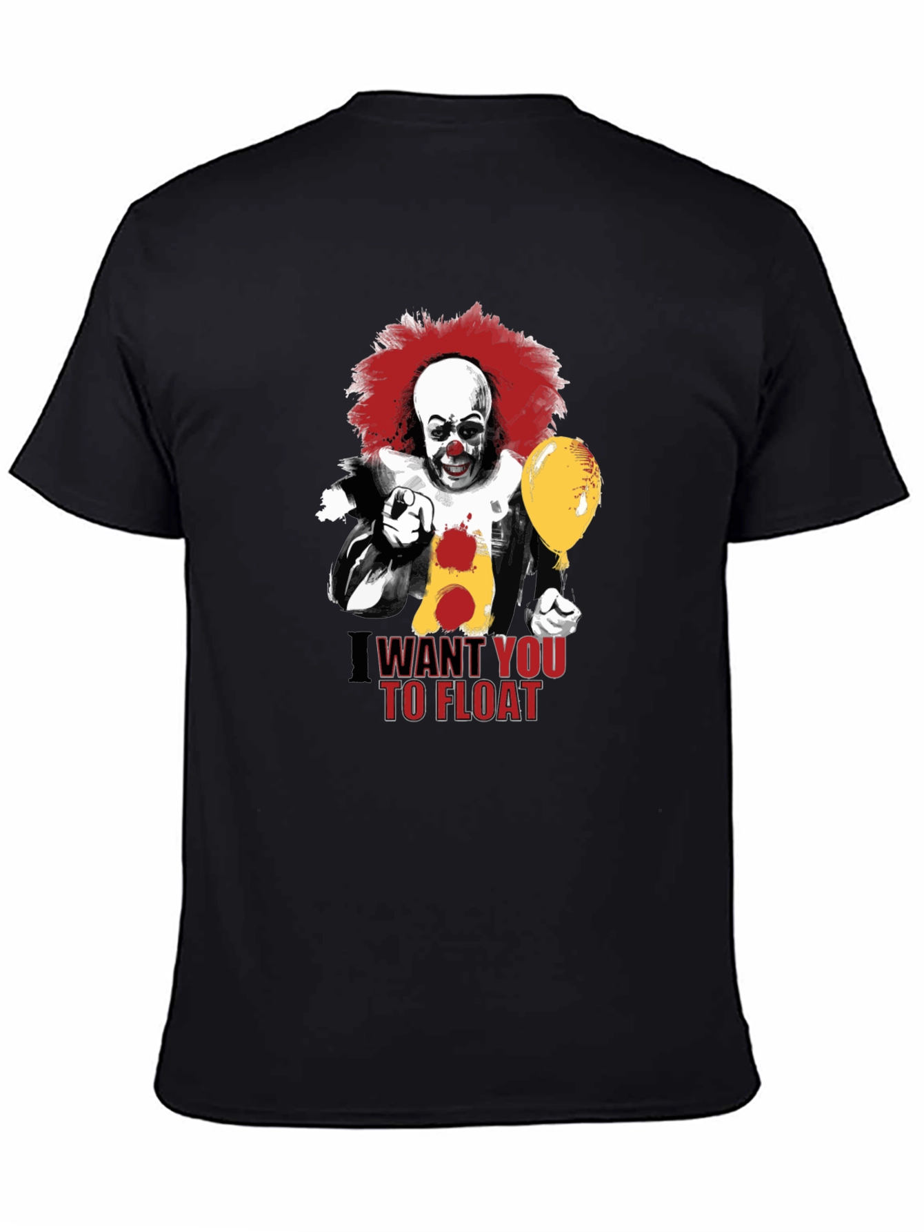 IT Clown I Want You To Float Graphic Tee