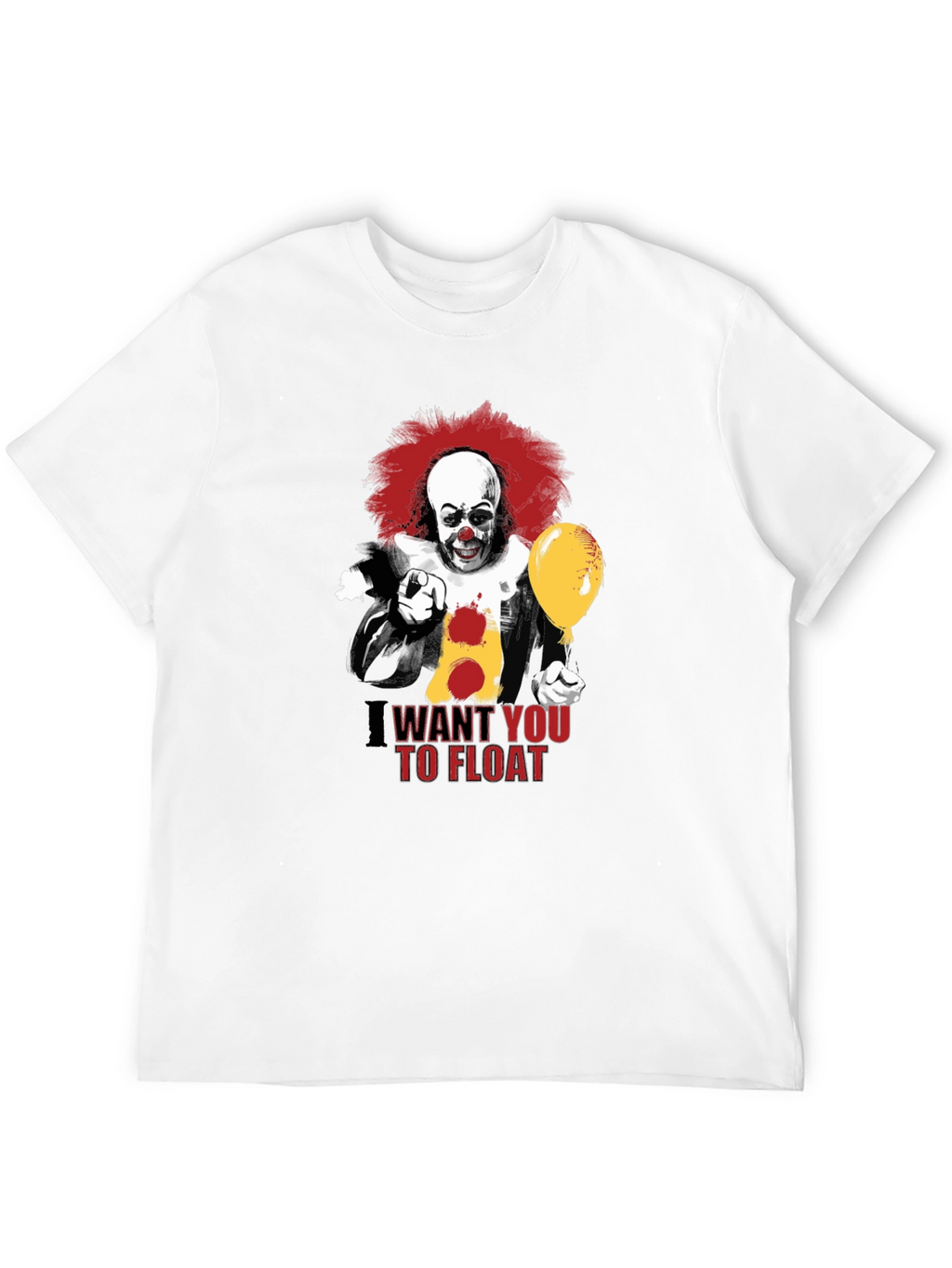IT Clown I Want You To Float Graphic Tee