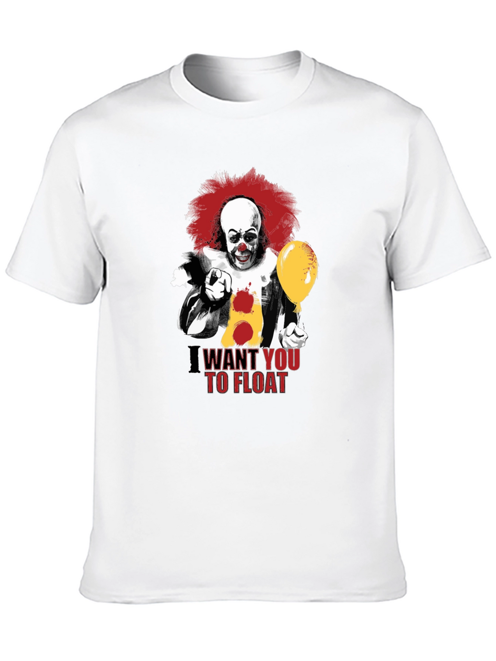 IT Clown I Want You To Float Graphic Tee