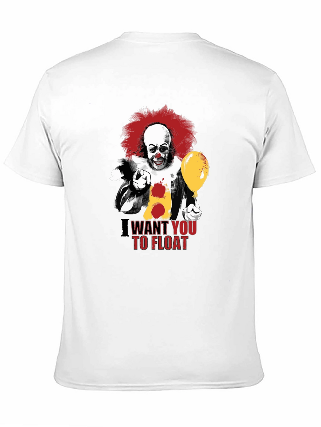 IT Clown I Want You To Float Graphic Tee