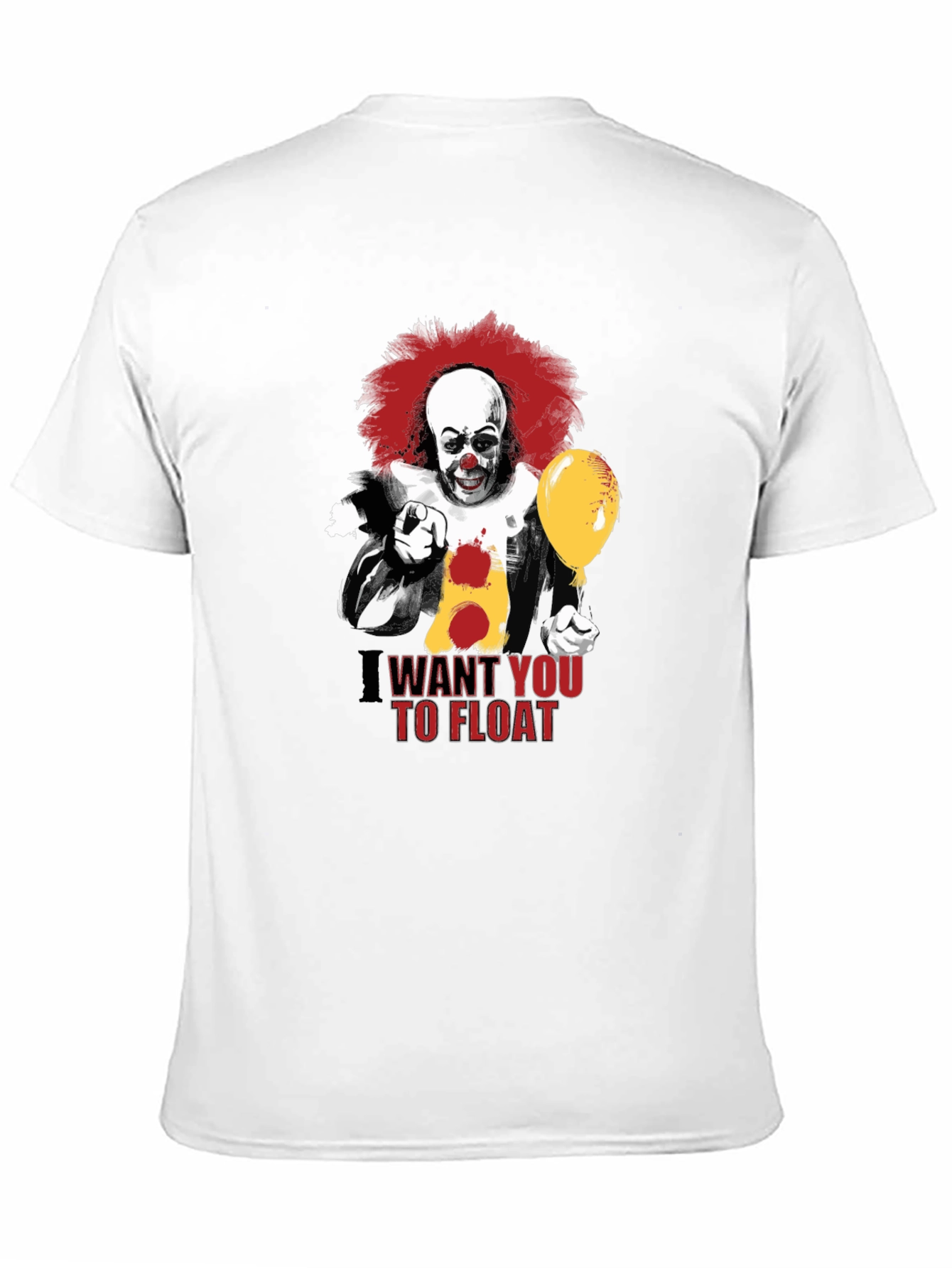 IT Clown I Want You To Float Graphic Tee