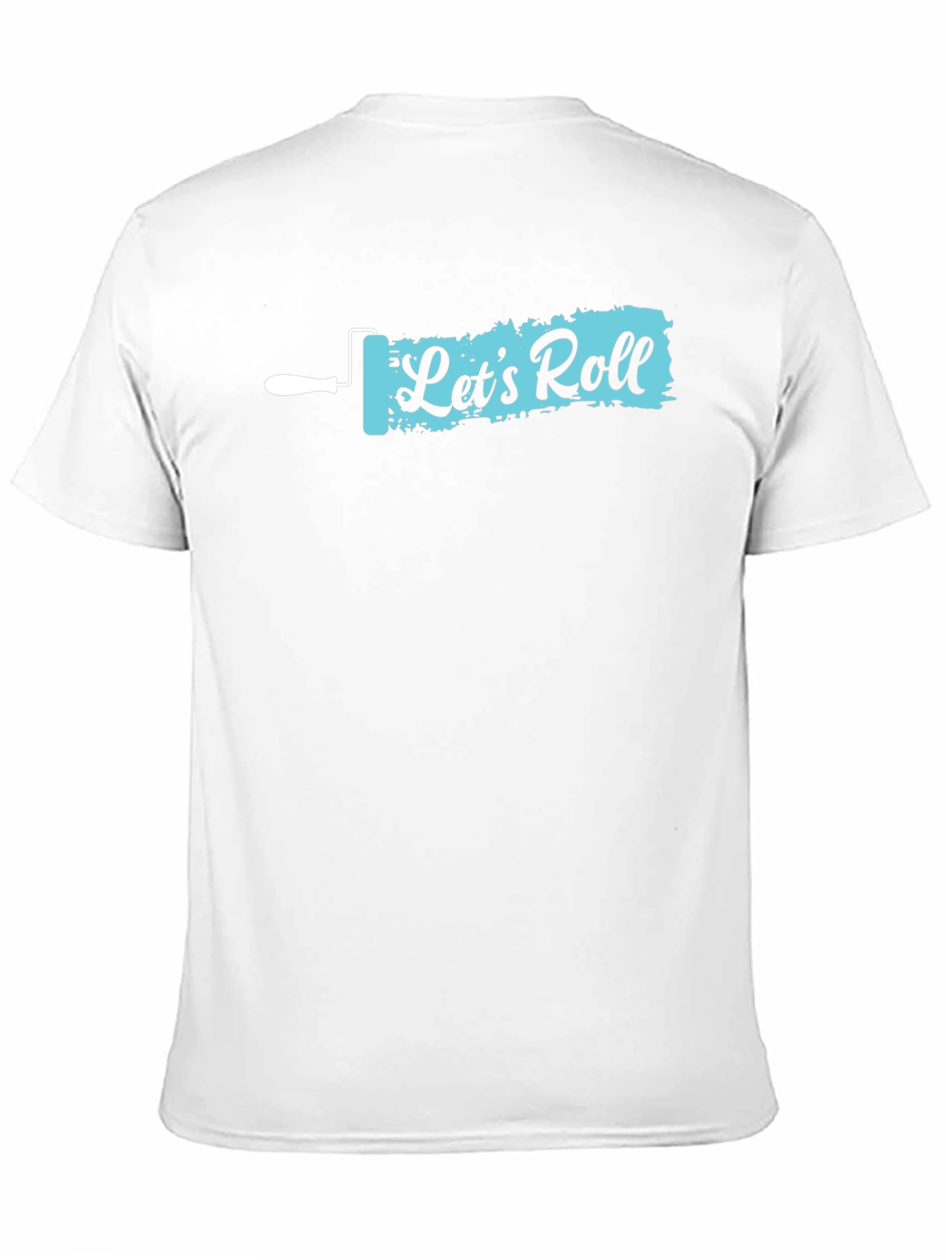 Lets Roll Painter T-Shirt - Black Graphic Tee